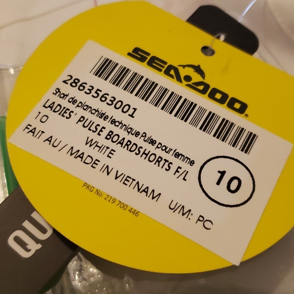 NWT Seadoo Ladies Pulse Boardshorts - Picture 6 of 6